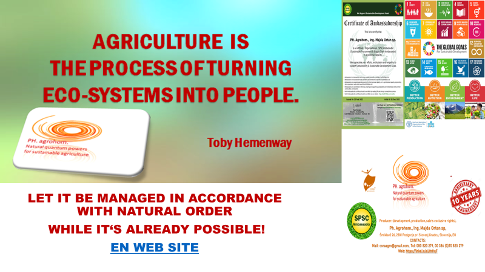 Agriculture is turning eco systems into people. Let it be managed in Accordance with Natural Order while it is already possible. www.cora agrohomeopathie.com  - AGRO-HOMEO-DYNAMIC PRINCIPLES OF operating mode OF ENERGIZED NATURAL PRODUCTS Cora agrohomeopathie®, which at the frequency level of the Natural Order of virgin ecosystems replace pesticides, regenerate tired, used out cultivated areas