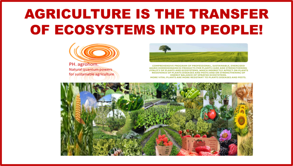 2 agriculture is transfer of ecosystems into people 1024x582 - ADOPT OR ADAPT - this may be not question any more