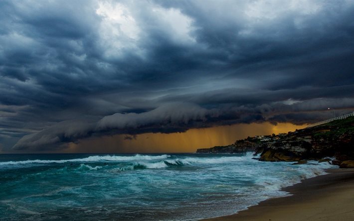 7. poglavje thumb2 sea beach storm clouds storm coast - POT - pravljica za odrasle