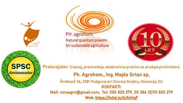 Logotip Ph Agrohom. 10 let SPCS Ambasador -