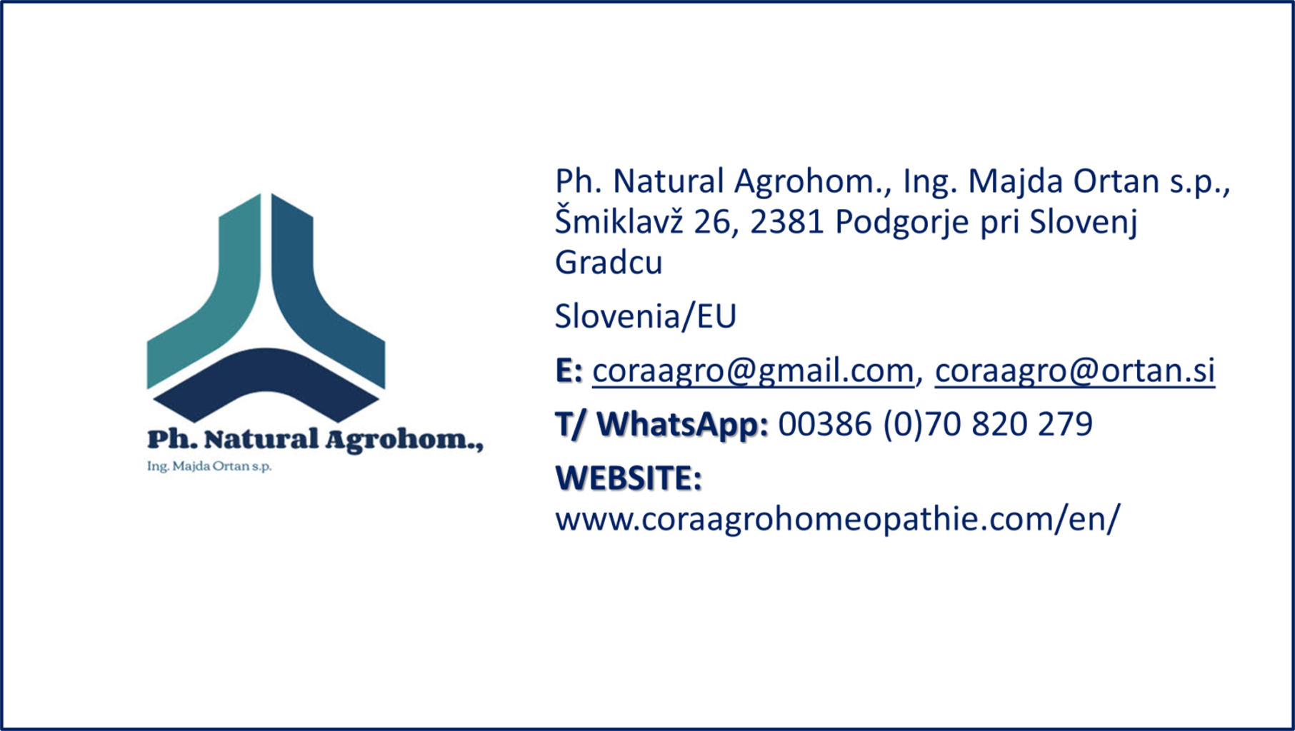 logotip s kontakti vizitka Ph. Natural Agrohom 1813x1024 - NARAVNI STOP pred težavami s plodovo vinsko mušico (Drosophila Suzukii)